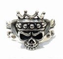 sd24r  skull with crown 82 sz 8.5